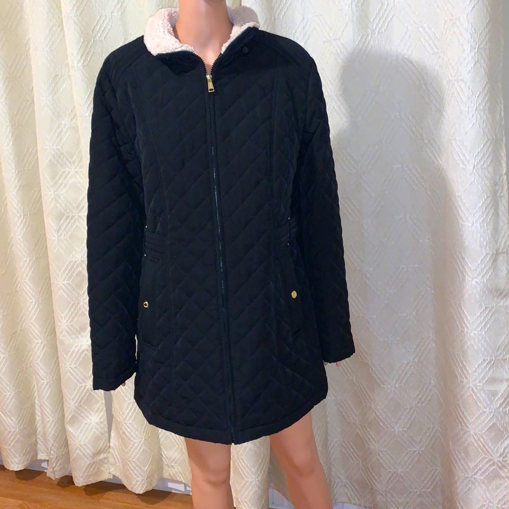 Laundry by Shelli Segal Quilted coat/jacket